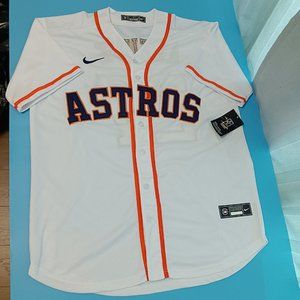Nike Astros No. 27 Altuve Baseball Jersey